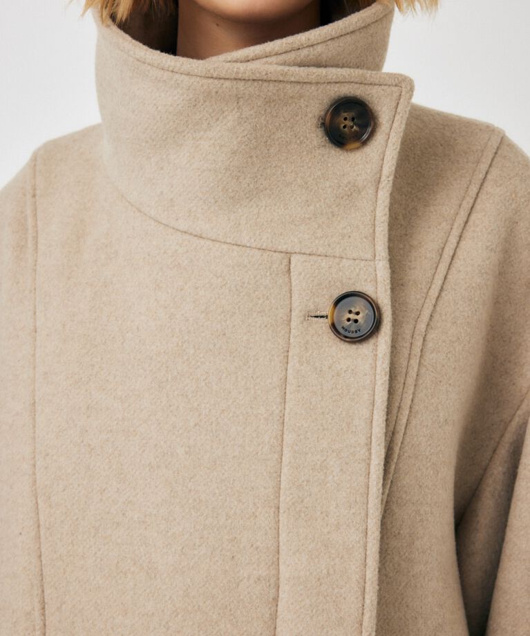 MOUSSY「STAND COLLAR MIDDLE コート」|その他|