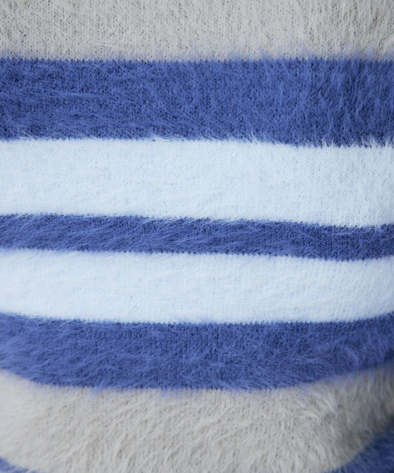 MOUSSY「CROPPED SHAGGY KNIT トップス」|ニット・セーター|