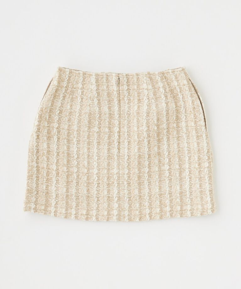 MOUSSY「NEP TWEED ミニスカート」|スカート|