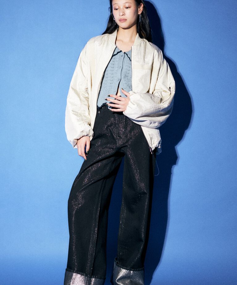 MOUSSY「BOMBER LIGHT ジャケット」|ブルゾン・スタジャン|