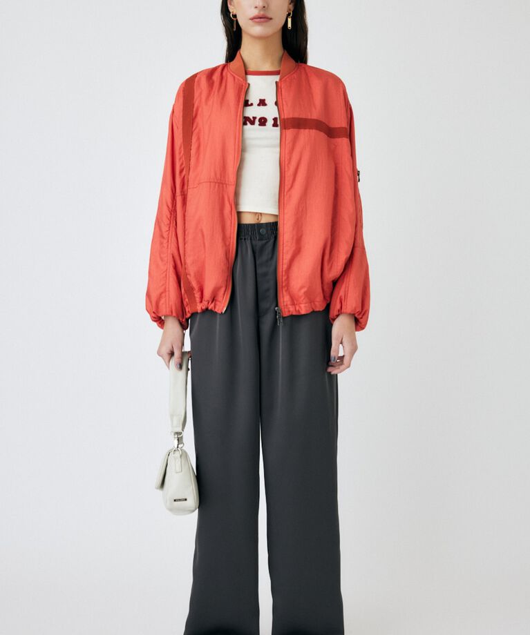 MOUSSY「BOMBER LIGHT ジャケット」|ブルゾン・スタジャン|