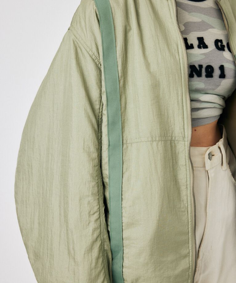 MOUSSY「BOMBER LIGHT ジャケット」|ブルゾン・スタジャン|