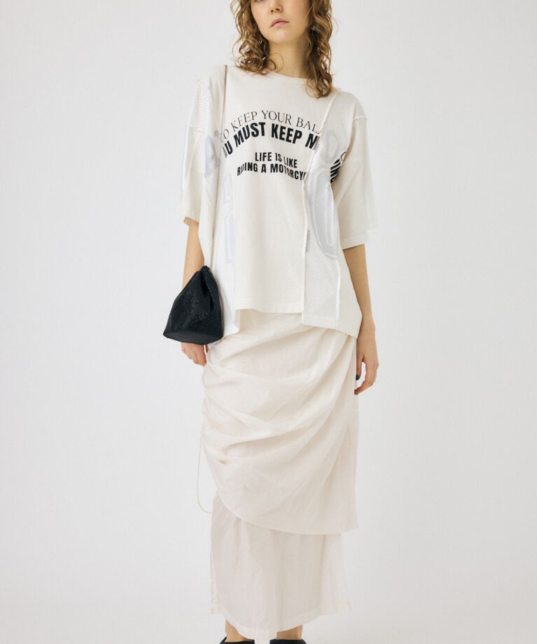 MOUSSY「DRAWSTRING GATHER スカート」|スカート|