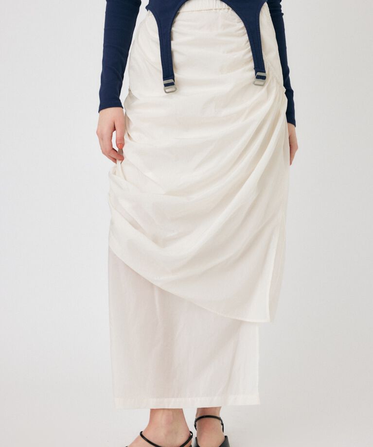 MOUSSY「DRAWSTRING GATHER スカート」|スカート|