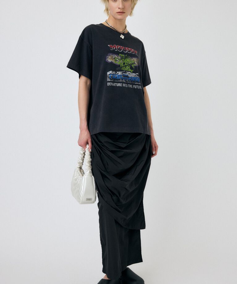 MOUSSY「DRAWSTRING GATHER スカート」|スカート|