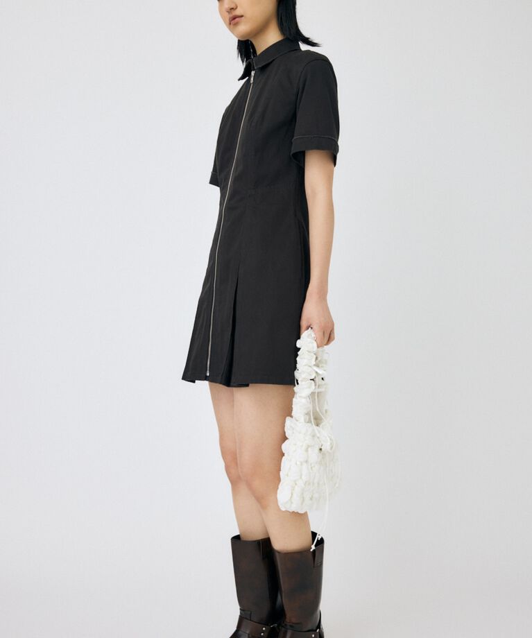 MOUSSY「STITCH WORK FIT ミニドレス」|ワンピース|