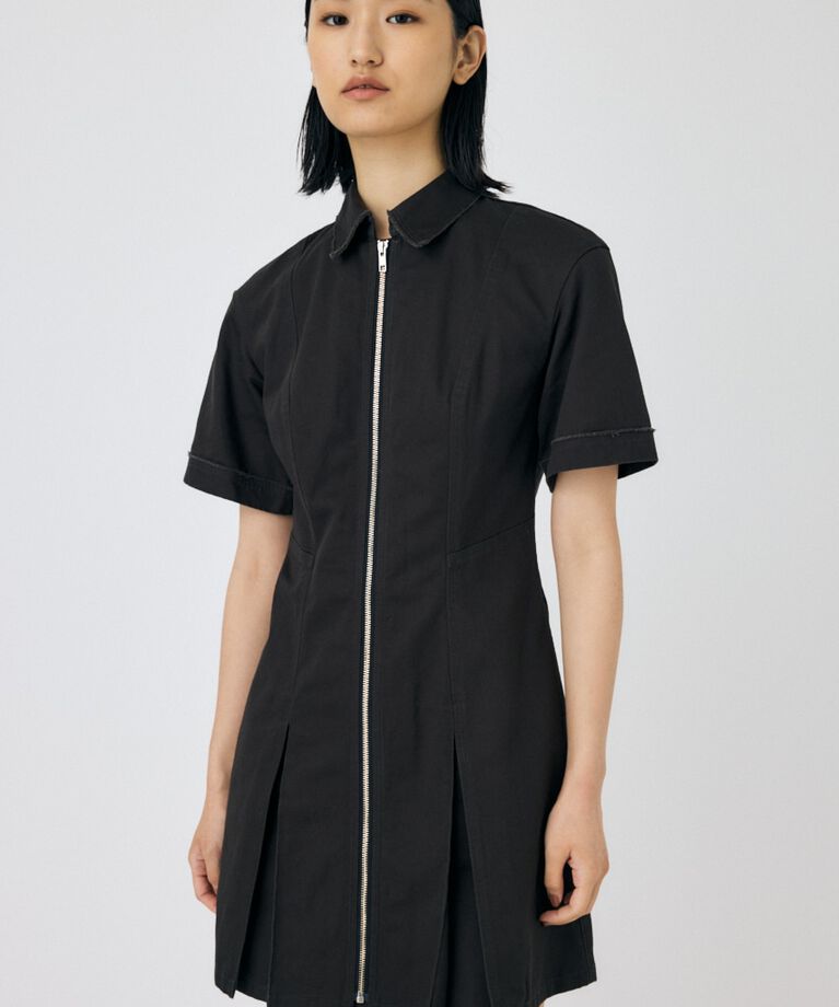 MOUSSY「STITCH WORK FIT ミニドレス」|ワンピース|