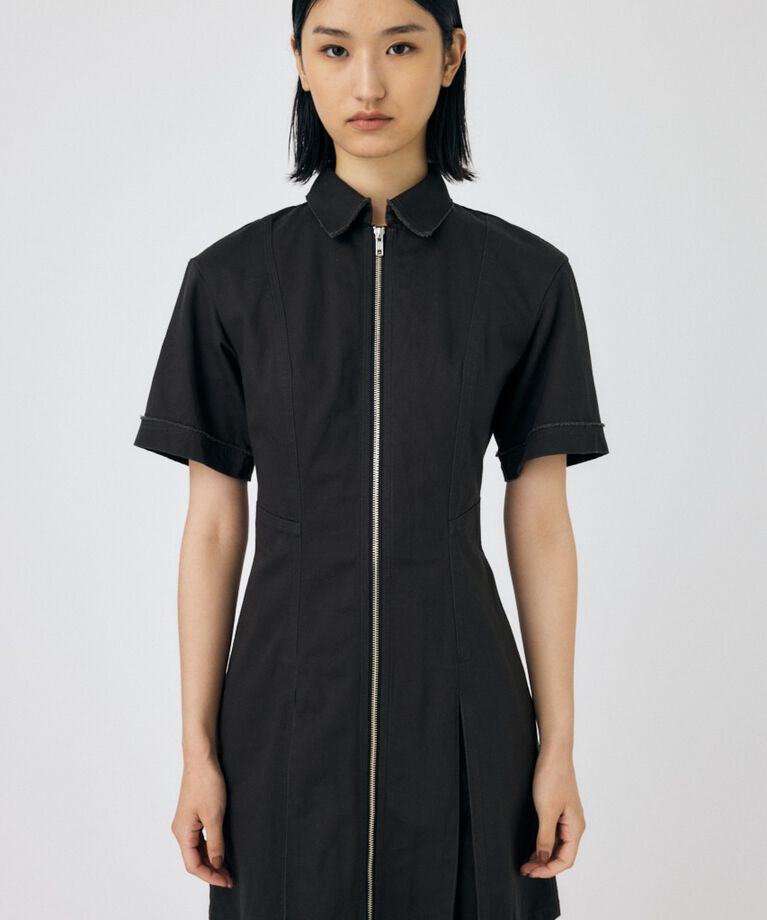 MOUSSY「STITCH WORK FIT ミニドレス」|ワンピース|