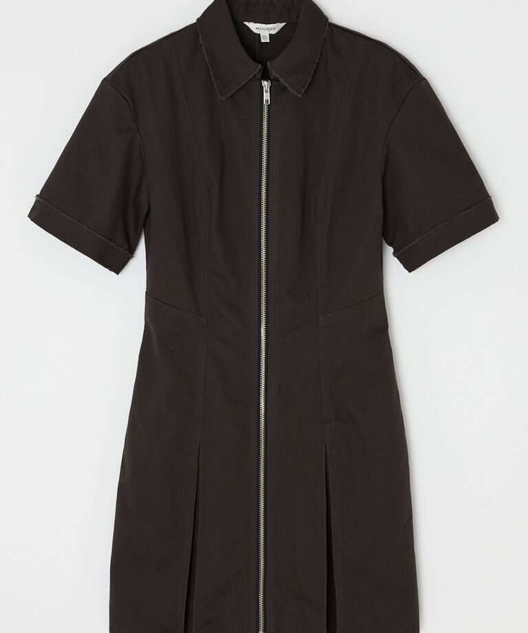 MOUSSY「STITCH WORK FIT ミニドレス」|ワンピース|