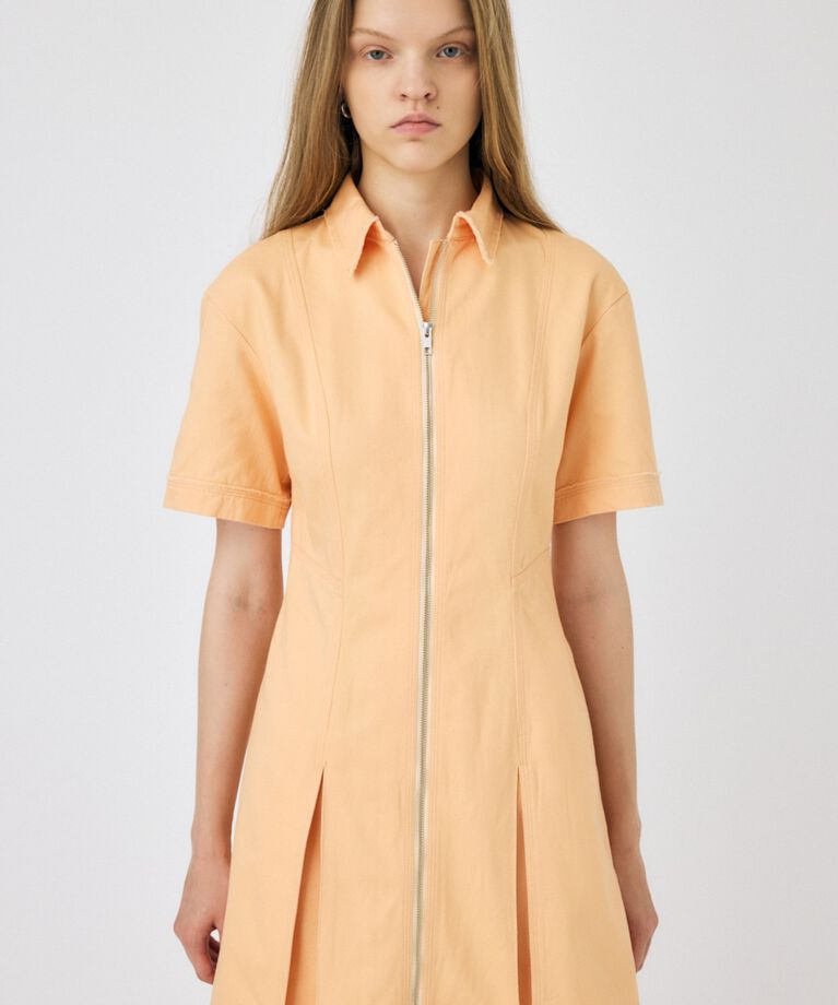 MOUSSY「STITCH WORK FIT ミニドレス」|ワンピース|