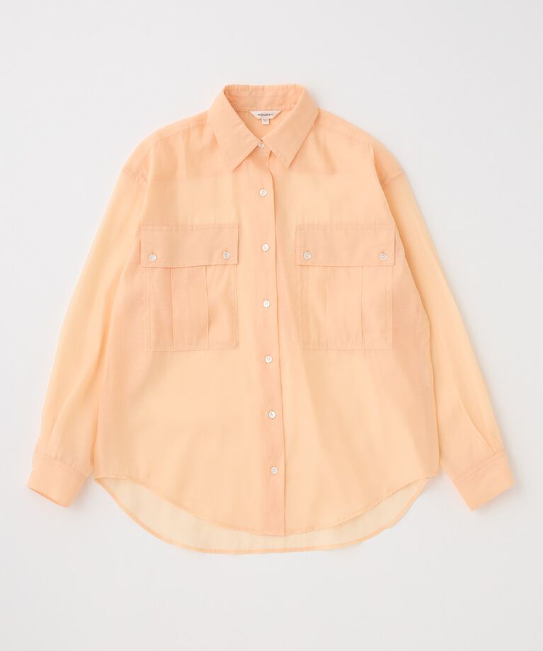 MOUSSY「SHEER CARGOシャツ」|シャツ・ブラウス|