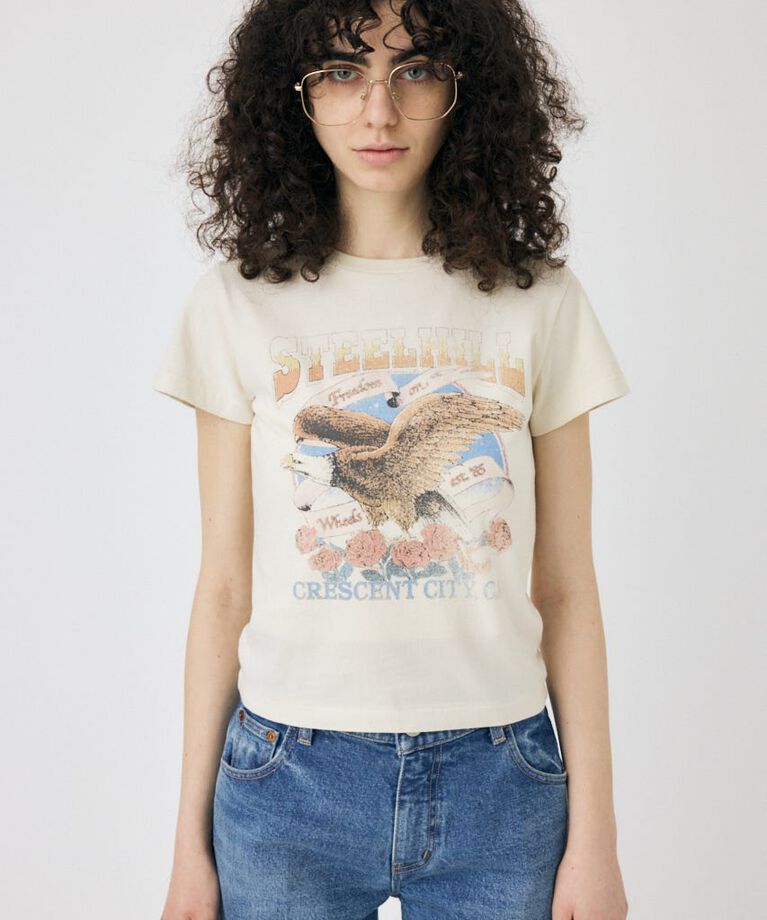 MOUSSY「CA MOTORSHOP Tシャツ」|Tシャツ・カットソー|