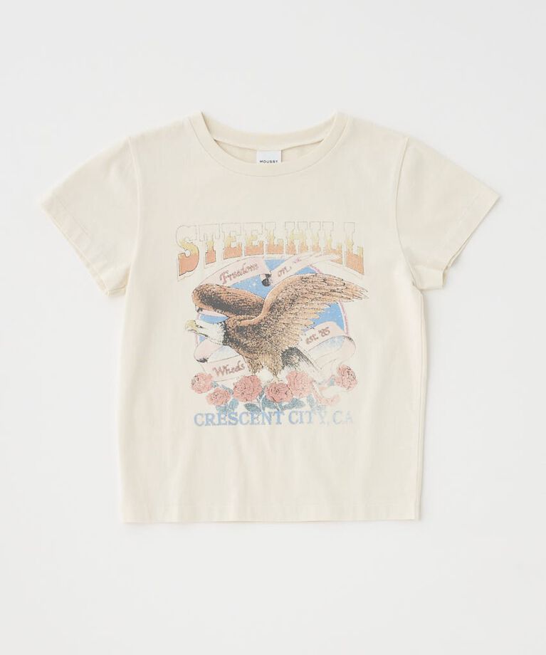 MOUSSY「CA MOTORSHOP Tシャツ」|Tシャツ・カットソー|