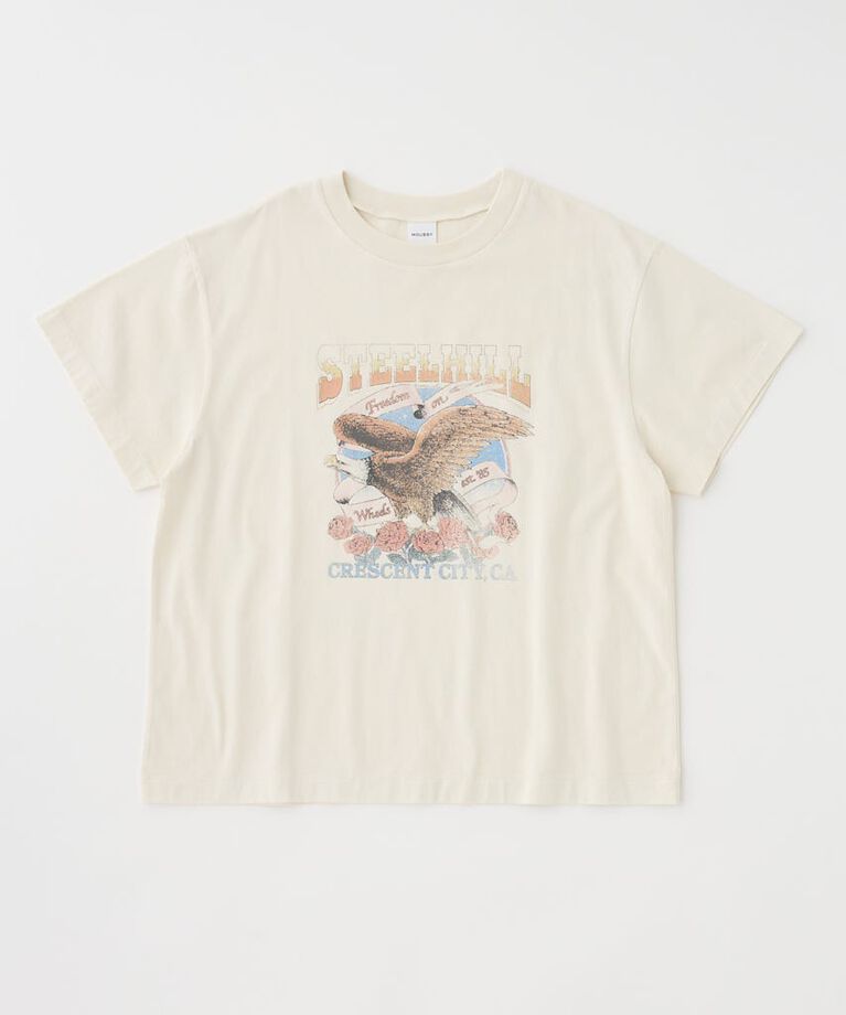 MOUSSY「CA MOTORSHOP Tシャツ」|Tシャツ・カットソー|