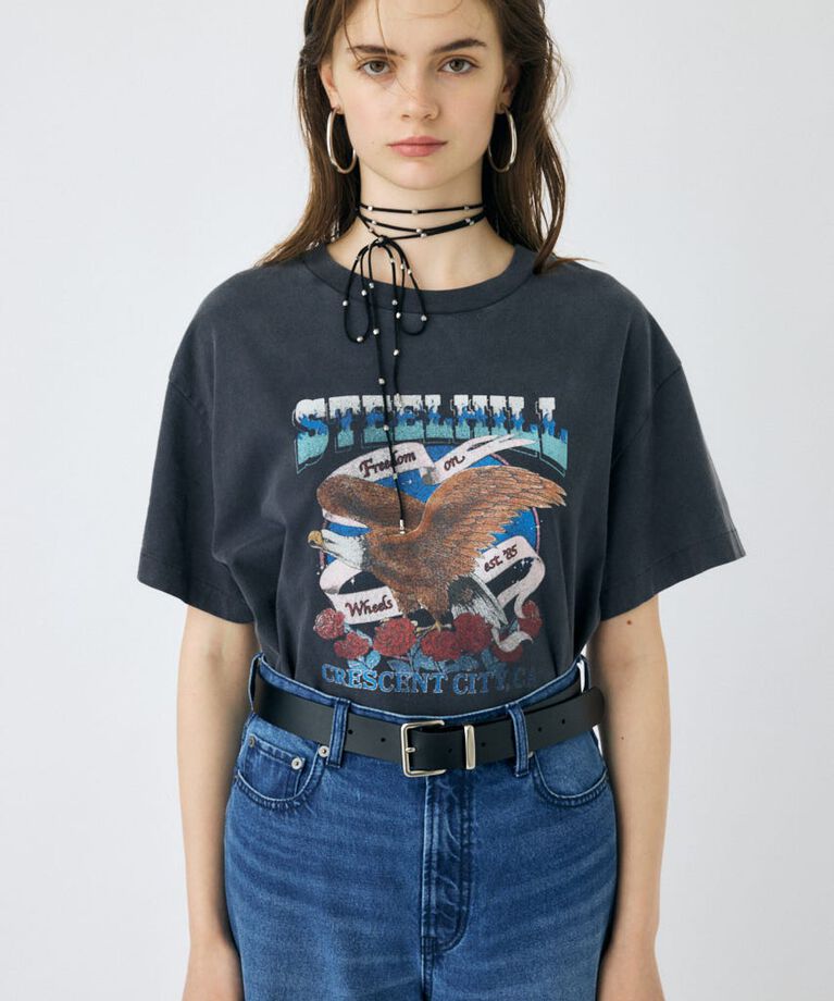 MOUSSY「CA MOTORSHOP Tシャツ」|Tシャツ・カットソー|