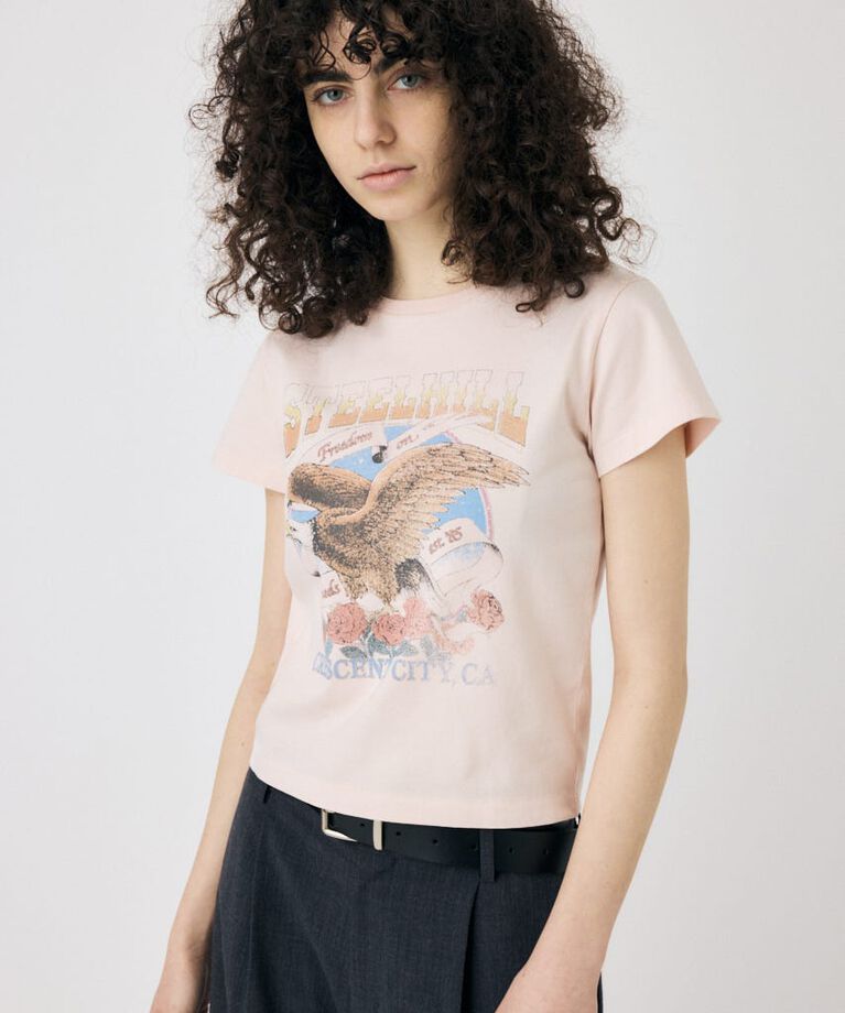 MOUSSY「CA MOTORSHOP Tシャツ」|Tシャツ・カットソー|