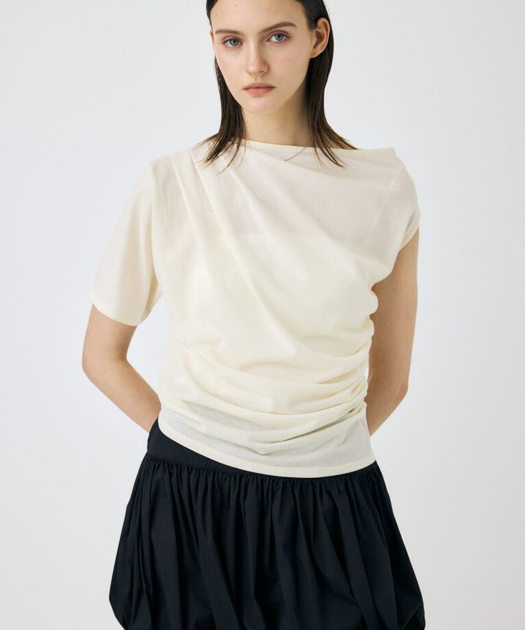 MOUSSY「ONE SHOULDER シアー TEE」|Tシャツ・カットソー|IVOY3