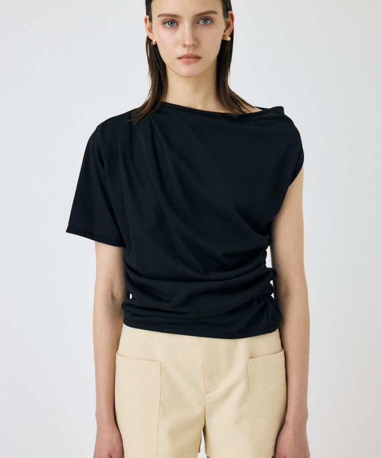 MOUSSY「ONE SHOULDER シアー TEE」|Tシャツ・カットソー|
