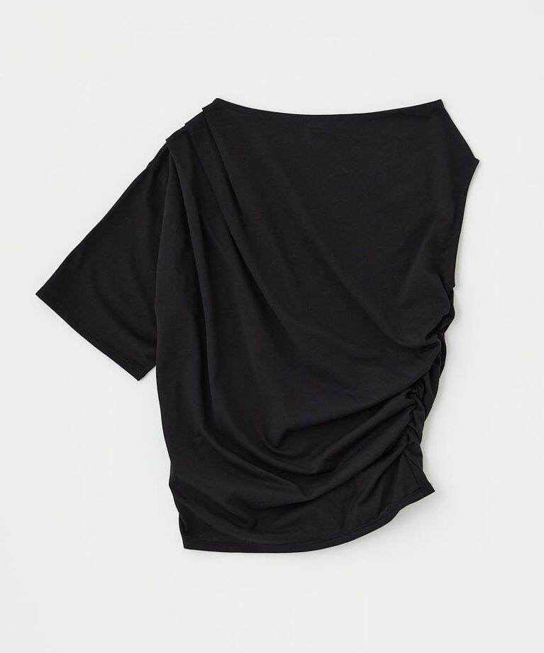 MOUSSY「ONE SHOULDER シアー TEE」|Tシャツ・カットソー|