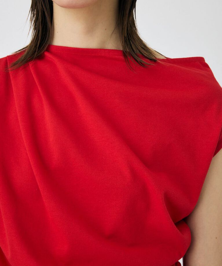 MOUSSY「ONE SHOULDER シアー TEE」|Tシャツ・カットソー|