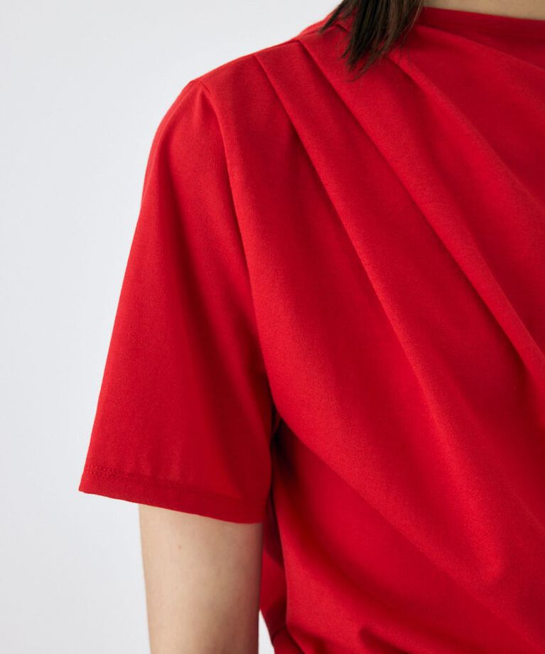 MOUSSY「ONE SHOULDER シアー TEE」|Tシャツ・カットソー|