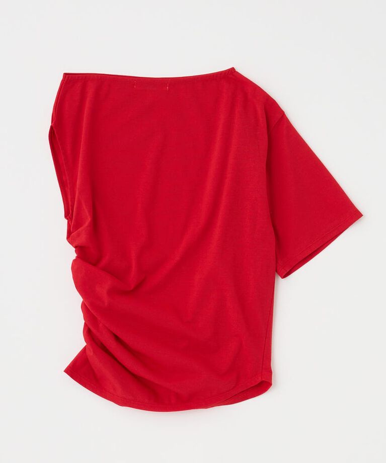 MOUSSY「ONE SHOULDER シアー TEE」|Tシャツ・カットソー|