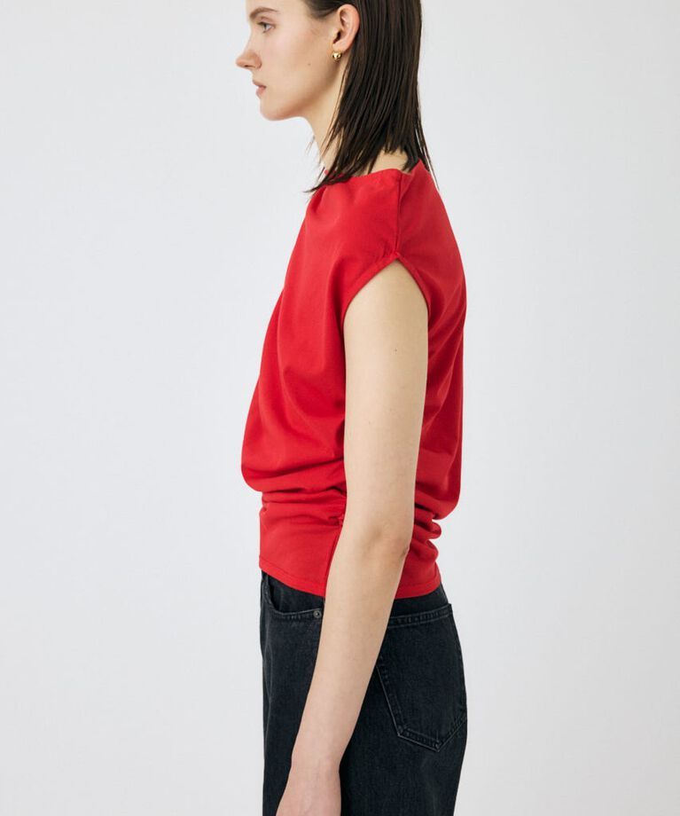 MOUSSY「ONE SHOULDER シアー TEE」|Tシャツ・カットソー|