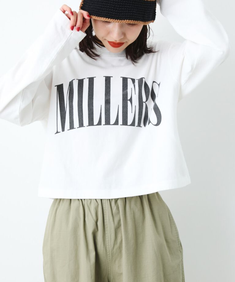 RODEO CROWNS「MILLERSショートL/S Tシャツ」|Tシャツ・カットソー|WHT