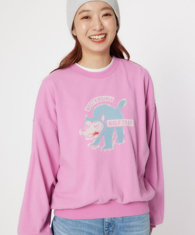 RODEO CROWNS「GOヴィンテージライクL/Sトップス」|Tシャツ・カットソー|PNK