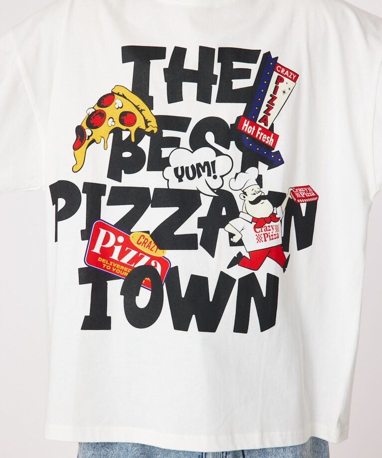 RODEO CROWNS「PIZZA TOWN Tシャツ」|Tシャツ・カットソー|