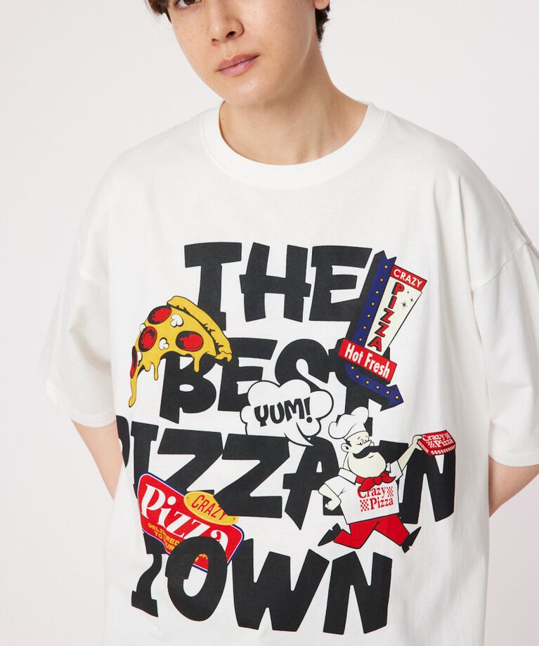 RODEO CROWNS「PIZZA TOWN Tシャツ」|Tシャツ・カットソー|