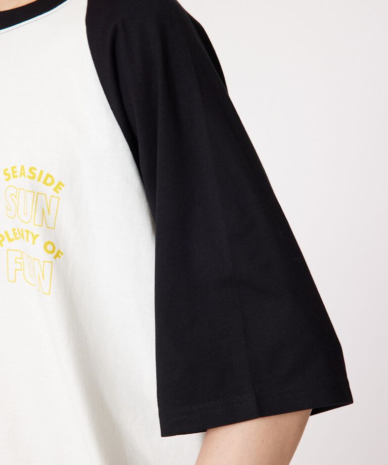 RODEO CROWNS「NJラグラン Tシャツ」|Tシャツ・カットソー|
