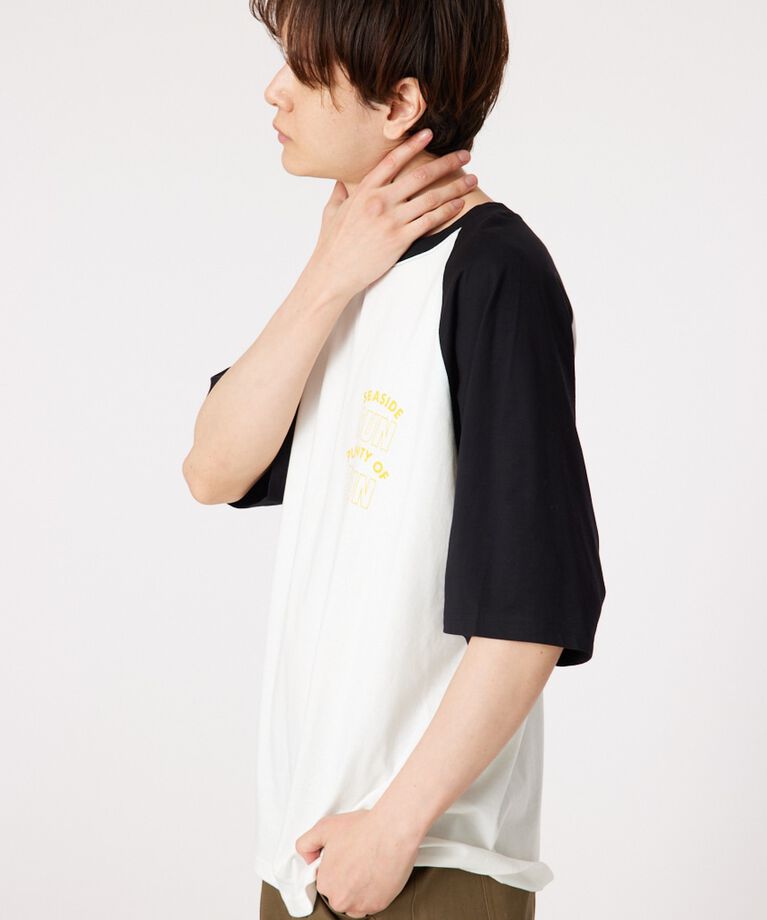 RODEO CROWNS「NJラグラン Tシャツ」|Tシャツ・カットソー|