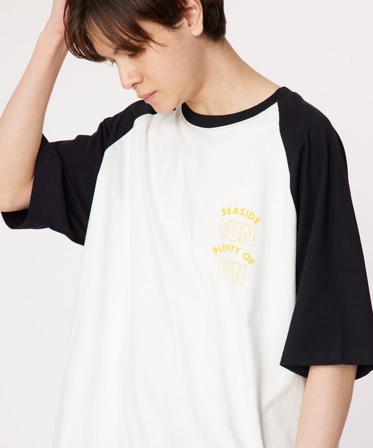 RODEO CROWNS「NJラグラン Tシャツ」|Tシャツ・カットソー|