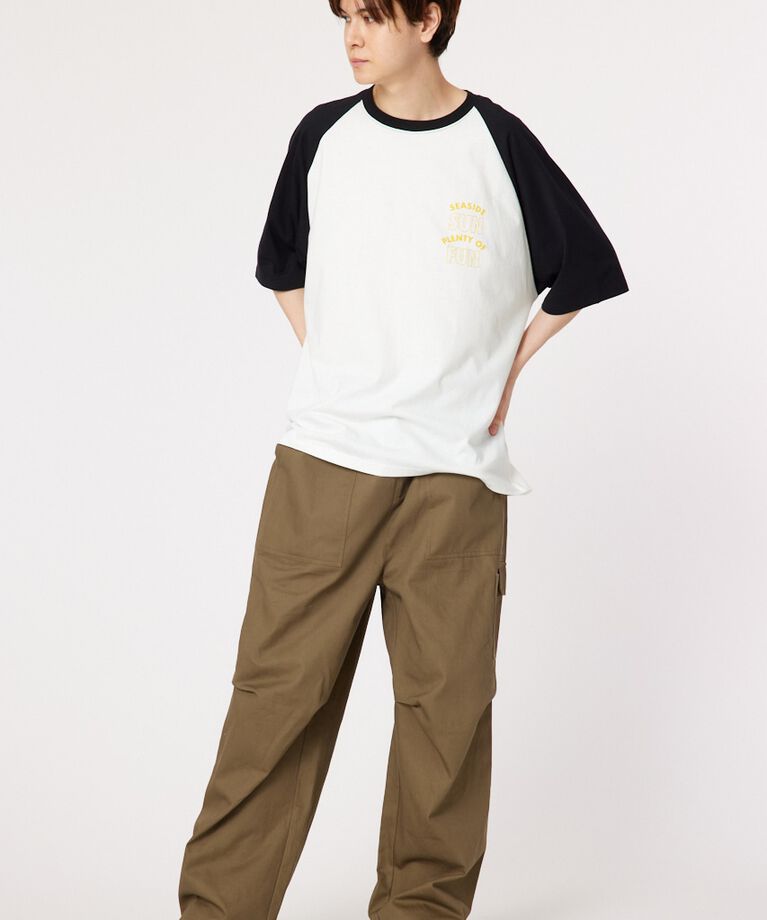 RODEO CROWNS「NJラグラン Tシャツ」|Tシャツ・カットソー|