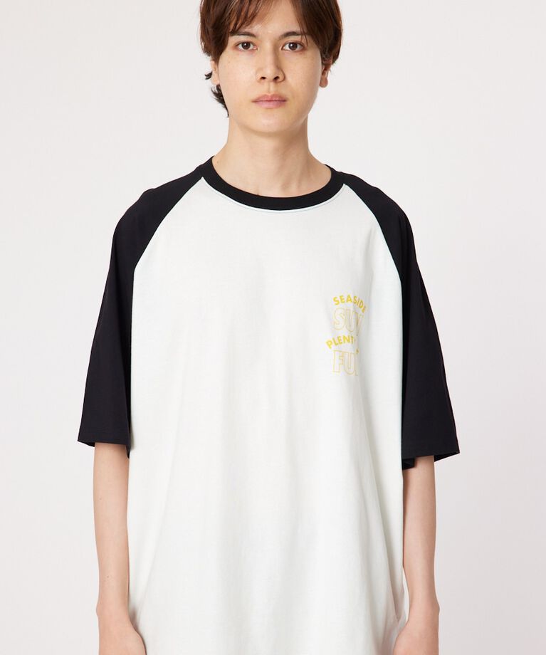 RODEO CROWNS「NJラグラン Tシャツ」|Tシャツ・カットソー|