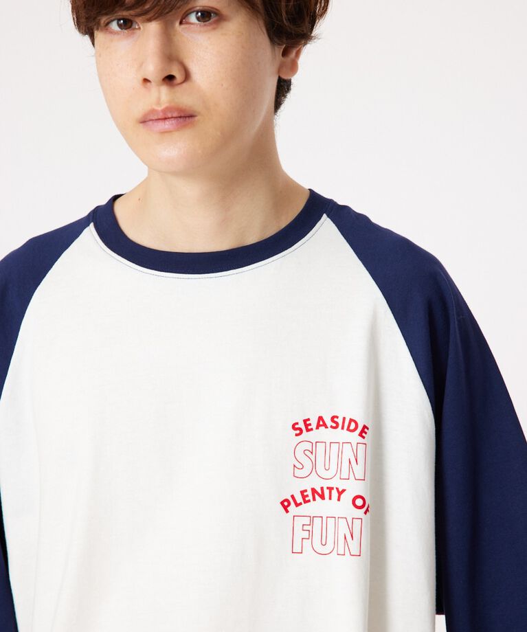 RODEO CROWNS「NJラグラン Tシャツ」|Tシャツ・カットソー|