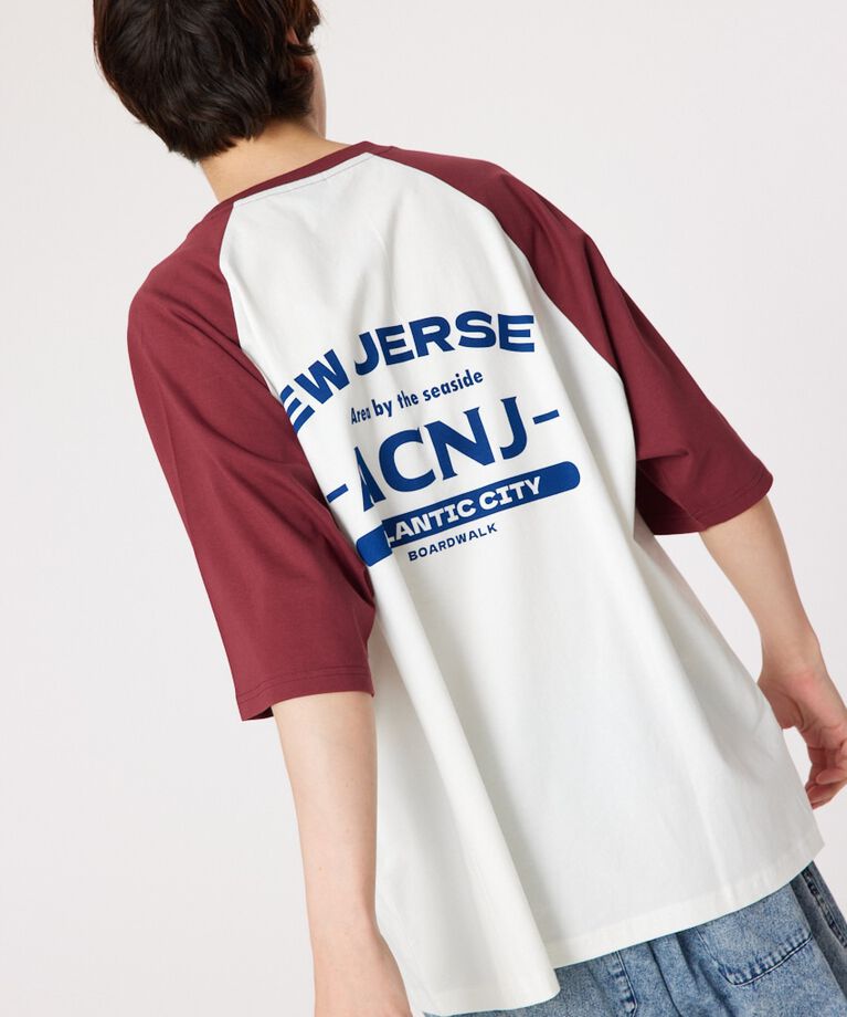 RODEO CROWNS「NJラグラン Tシャツ」|Tシャツ・カットソー|