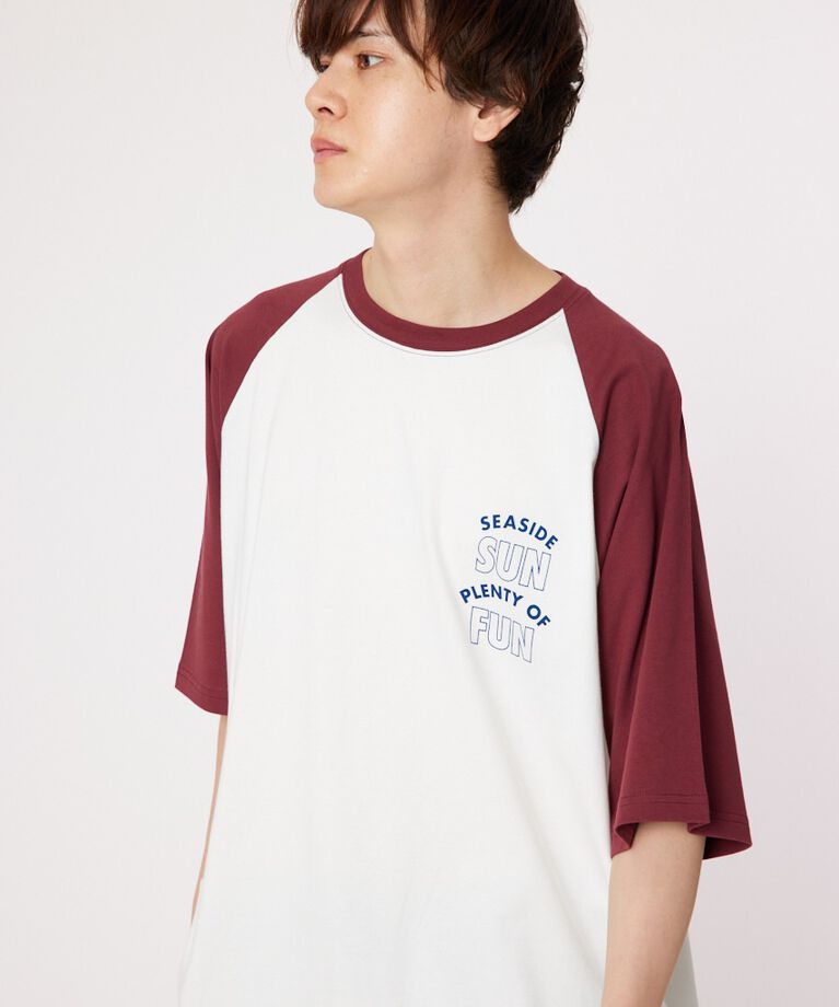 RODEO CROWNS「NJラグラン Tシャツ」|Tシャツ・カットソー|