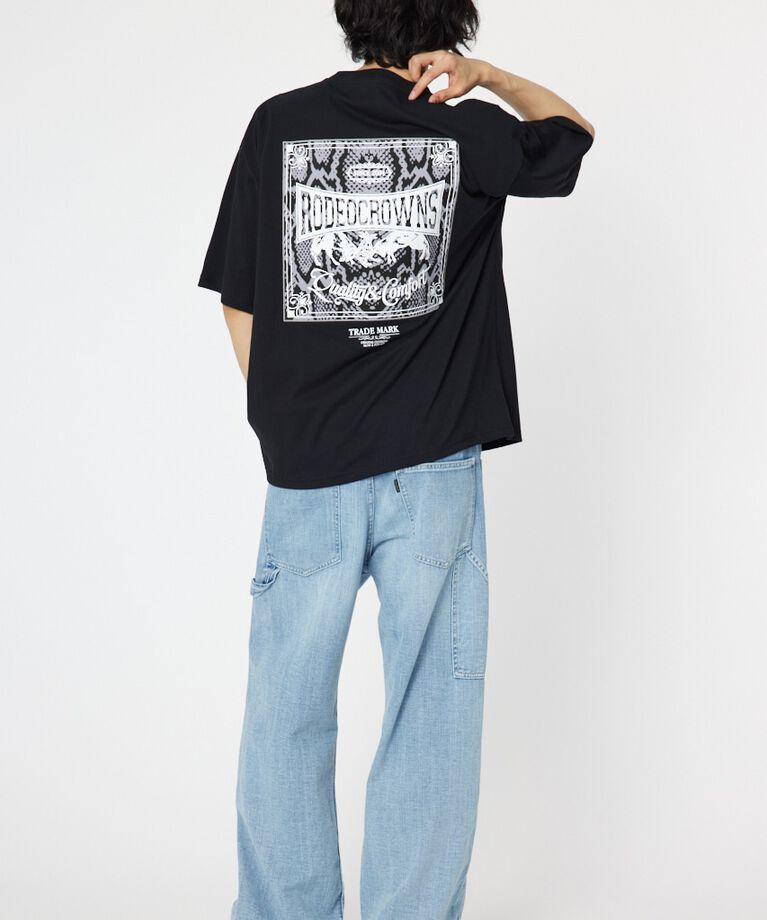 RODEO CROWNS「SCARYパッチ Tシャツ」|Tシャツ・カットソー|