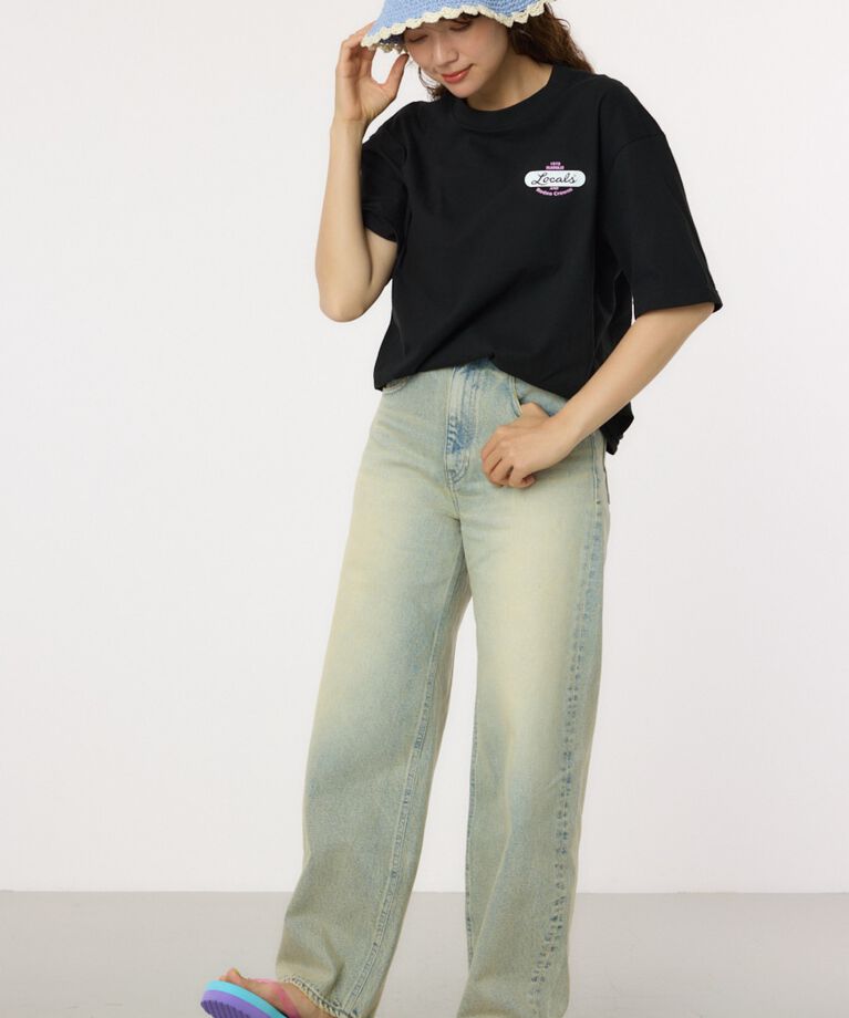 RODEO CROWNS「LOCALS x RCS Tシャツ」|Tシャツ・カットソー|