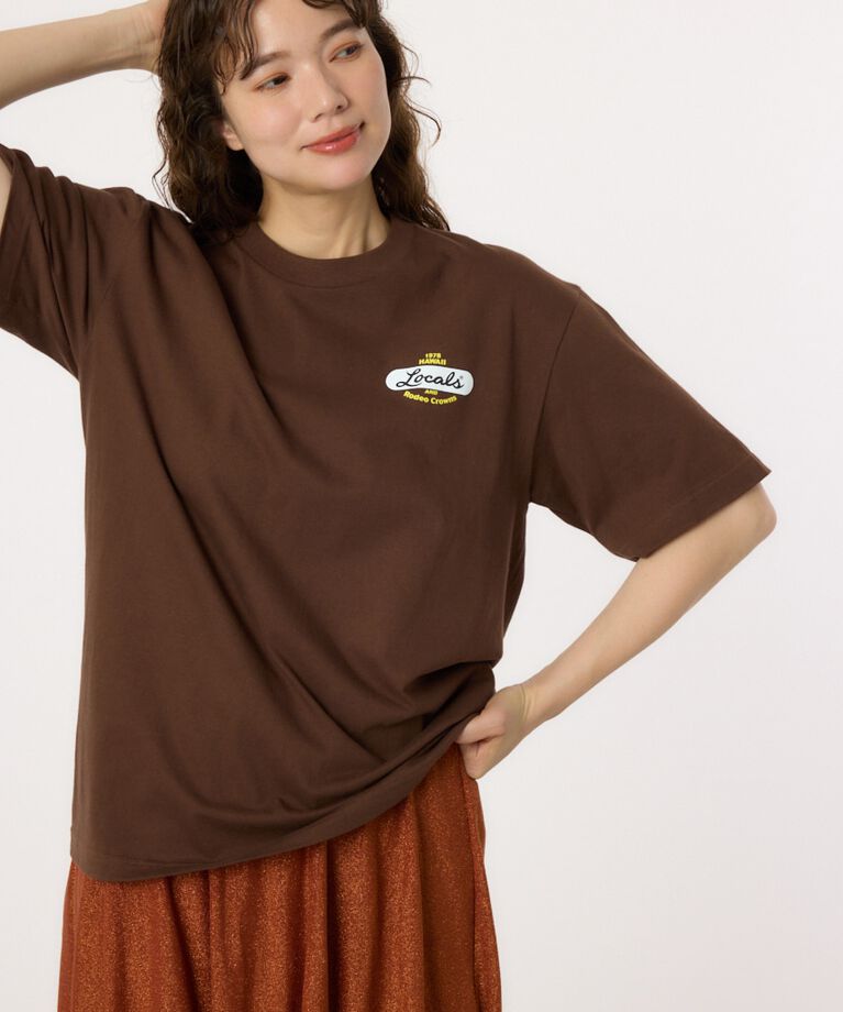 RODEO CROWNS「LOCALS x RCS Tシャツ」|Tシャツ・カットソー|