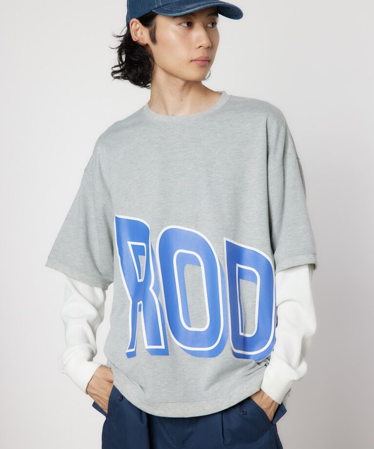 RODEO CROWNS「ボトムロゴMIX トップス」|Tシャツ・カットソー|T.GRY