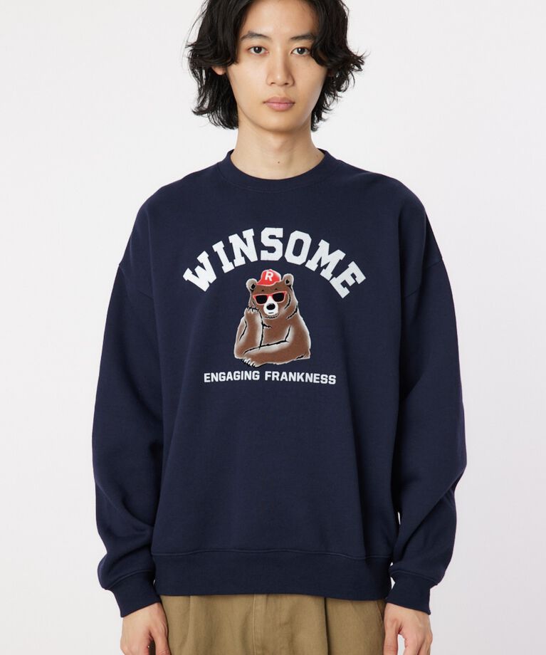 RODEO CROWNS「winsome bear スウェット」|パーカー|