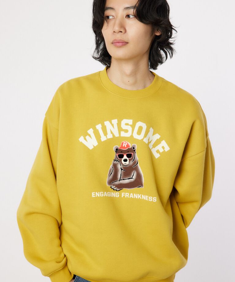 RODEO CROWNS「winsome bear スウェット」|パーカー|