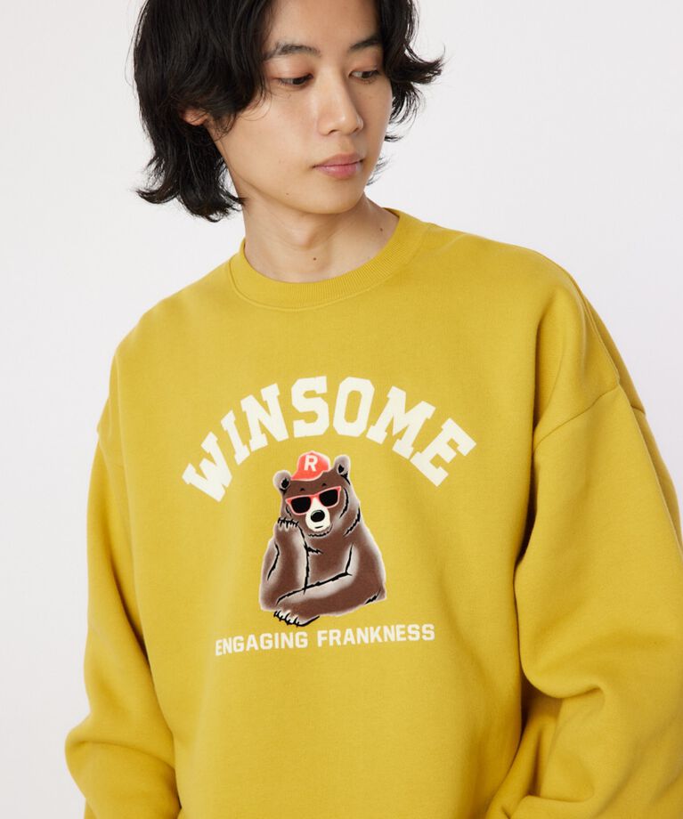 RODEO CROWNS「winsome bear スウェット」|パーカー|