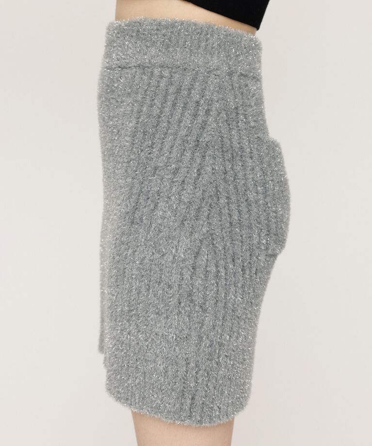 SLY「GLITTER KNIT ショートスカート」|スカート|