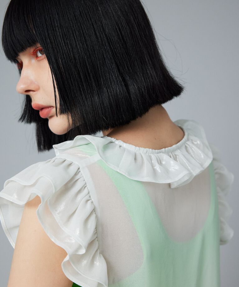 HeRIN.CYE「Many frill tops」|シャツ・ブラウス|