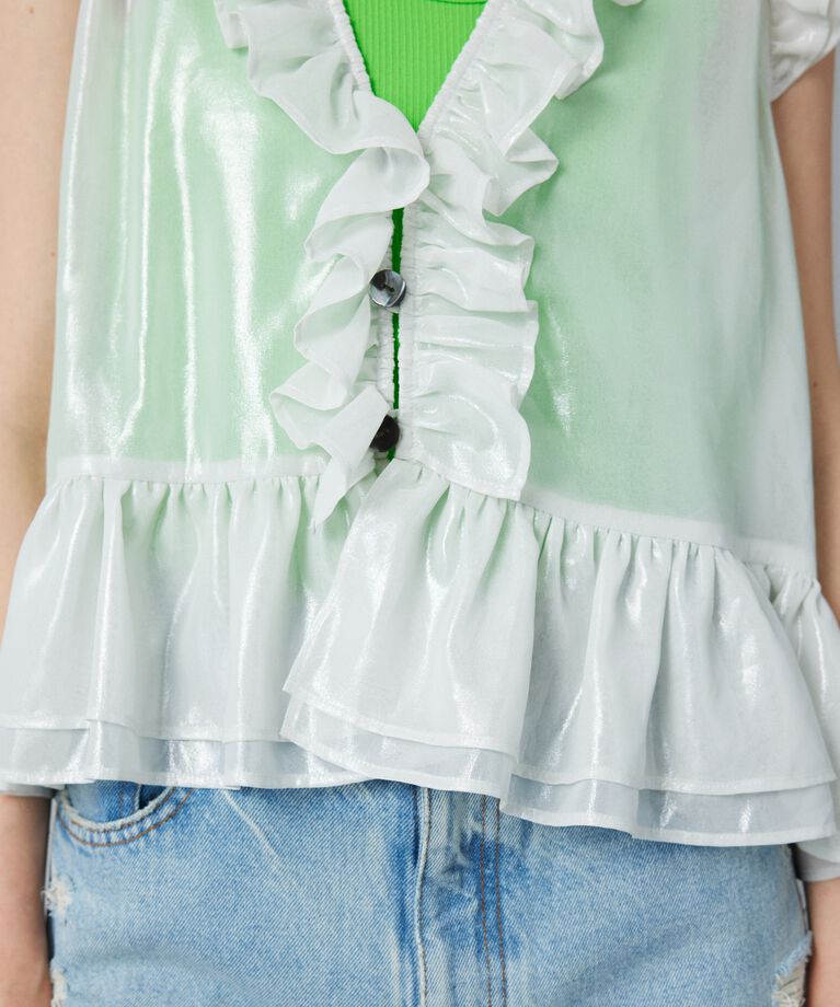 HeRIN.CYE「Many frill tops」|シャツ・ブラウス|