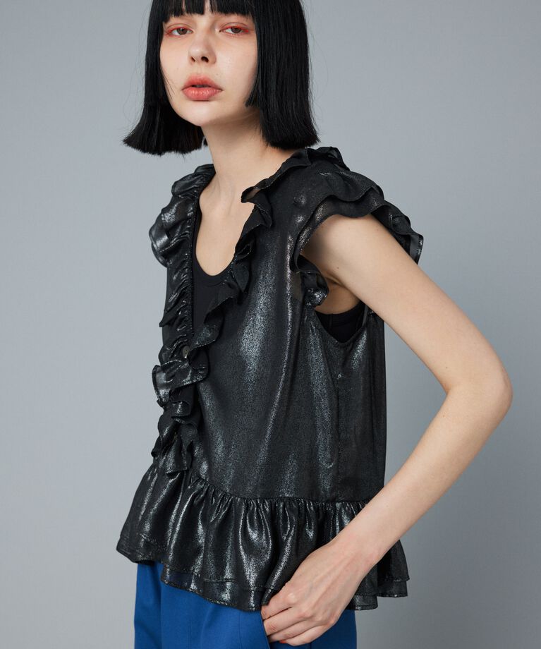 HeRIN.CYE「Many frill tops」|シャツ・ブラウス|